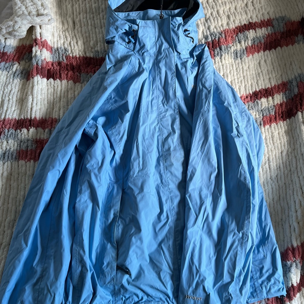The North Face rain coat